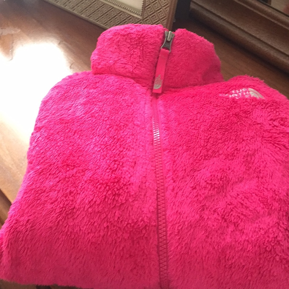 Plushy hot pink jacket